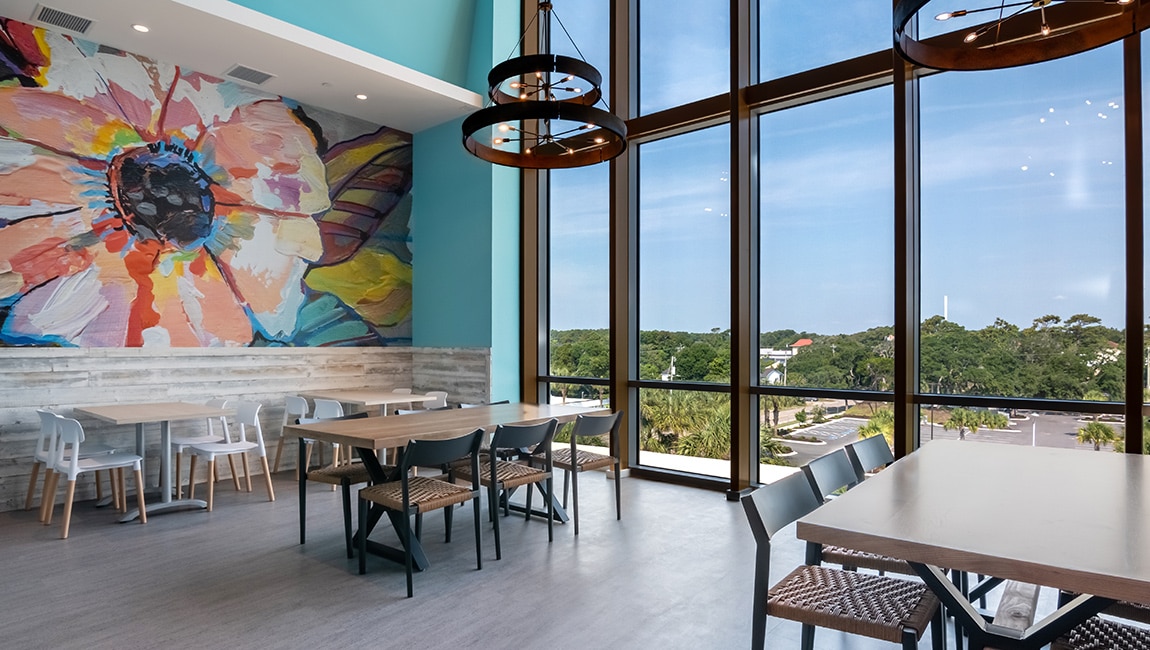 Restaurant area