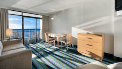 Suite with oceanfront view