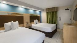 Ocean view suite with two queen beds